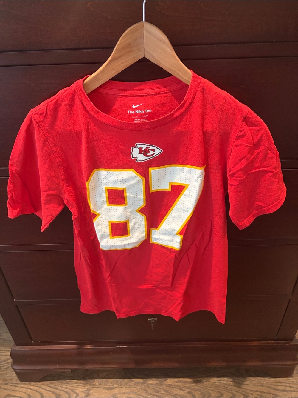 Nike Kids' Chiefs #87 Short Sleeve Tee
